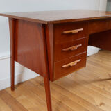 Scandinavian vintage teak desk 1960