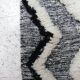 Modern Berber wool rug – Handmade Moroccan rug in grey and ecru.