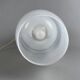 Large mushroom table lamp in Murano glass, Fabbian design, Space Age 1970s.