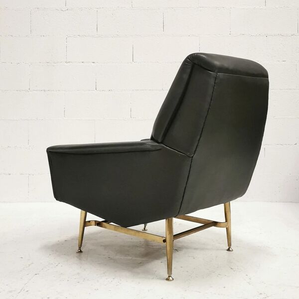 Paire de fauteuils Guy Besnard 1960