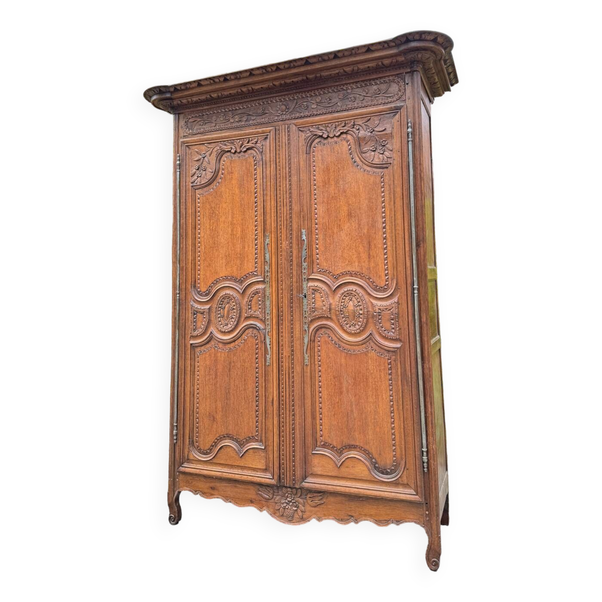 Norman Oak Wardrobe XVIII Eme Century