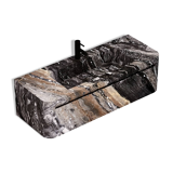 Lyke - meuble lavabo mural Grey Galaxy