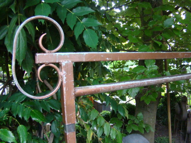 Wrought iron cloakroom