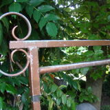 Wrought iron cloakroom