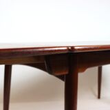 Table à manger extensible par Hans J. Wegner et fabriqué par Andreas Tuck