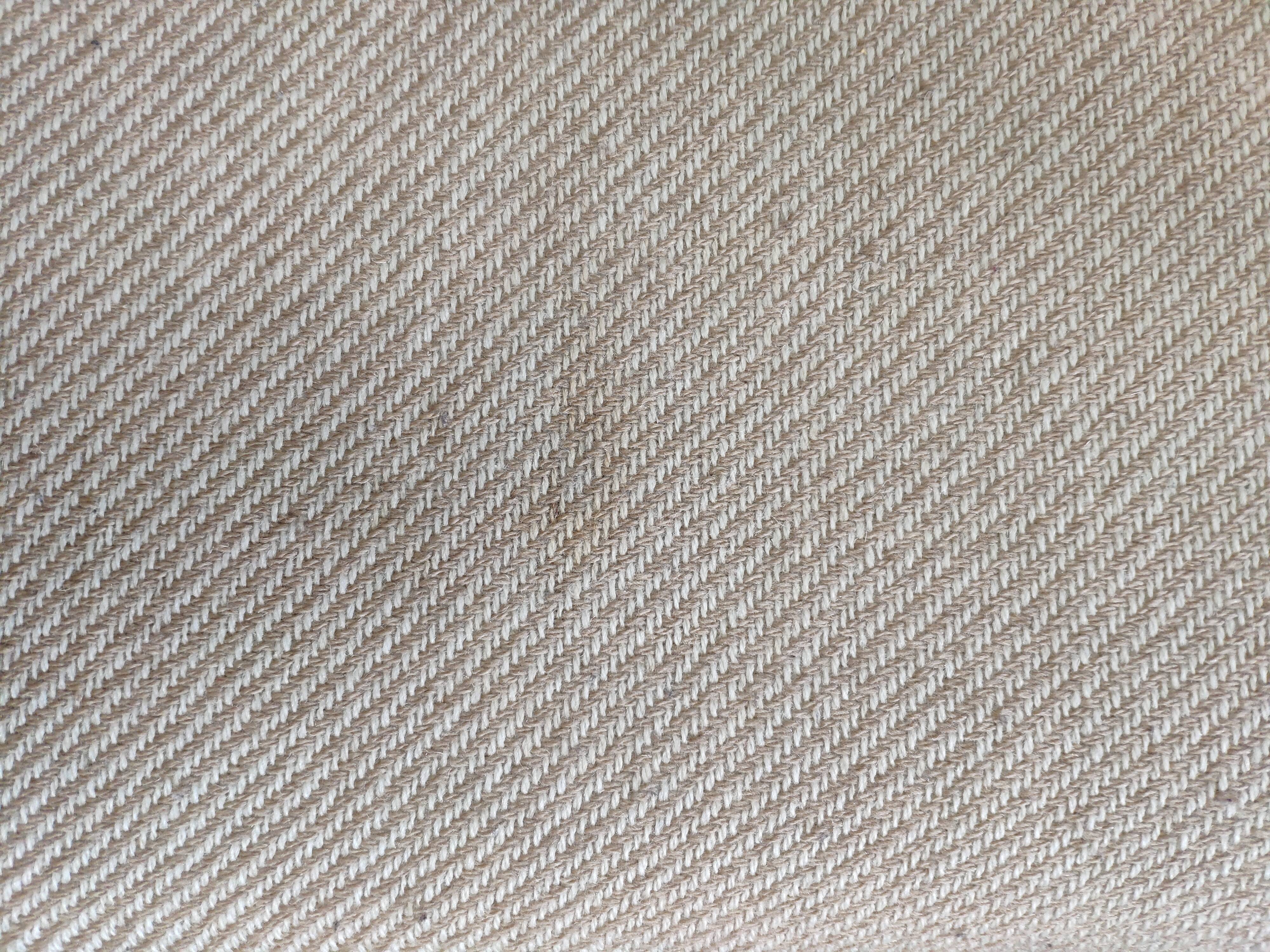 4 wooden and fabric chairs