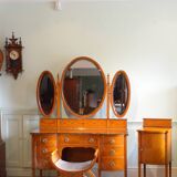 Edwardian satinwood dressing table