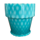 Vintage opaline opaline vase cache-pot