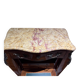 "Du Barry" commode in marquetry, marble top