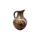 Vintage Handmade Brown Ceramic Jug, 1960/70s