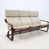 1980s Bentwood Three Seater Sofa, Ton Czechoslovakia