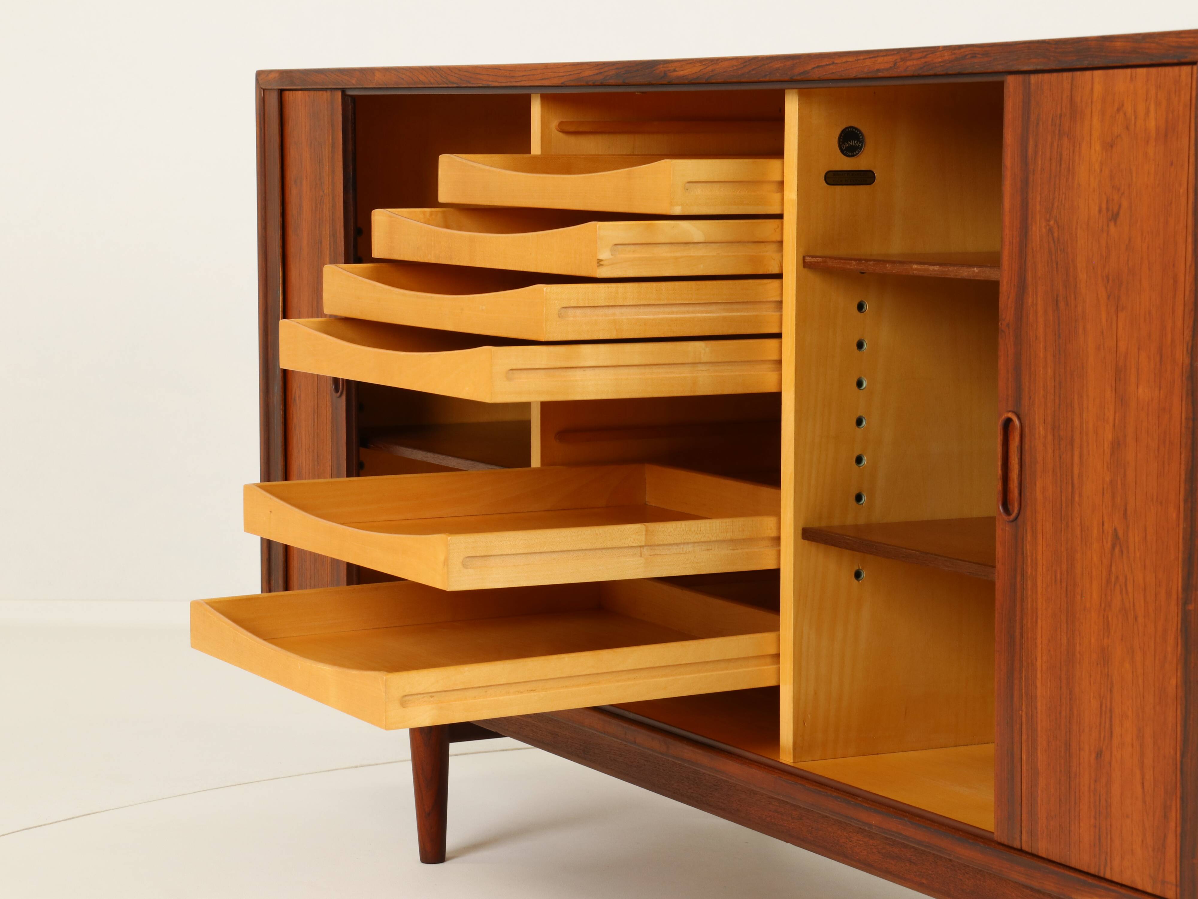 Buffet en palissandre, modèle 37 OS, conçu par Arne Vodder pour Sibast Furniture, Danemark 1960
