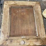 Oil on panel of courregelongue old picturesque street