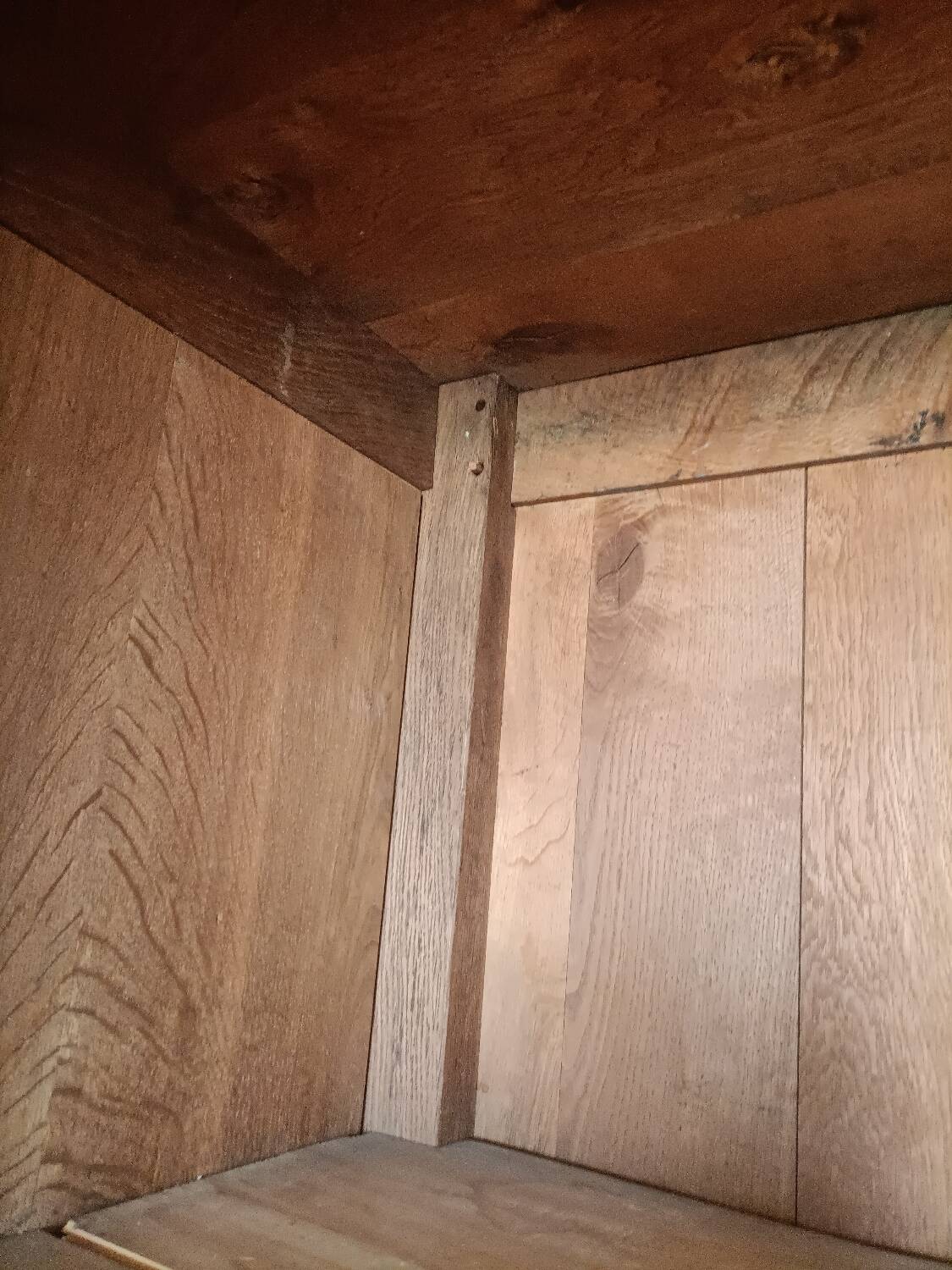 Louis Philippe oak wardrobe