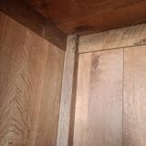 Armoire en chêne Louis Philippe