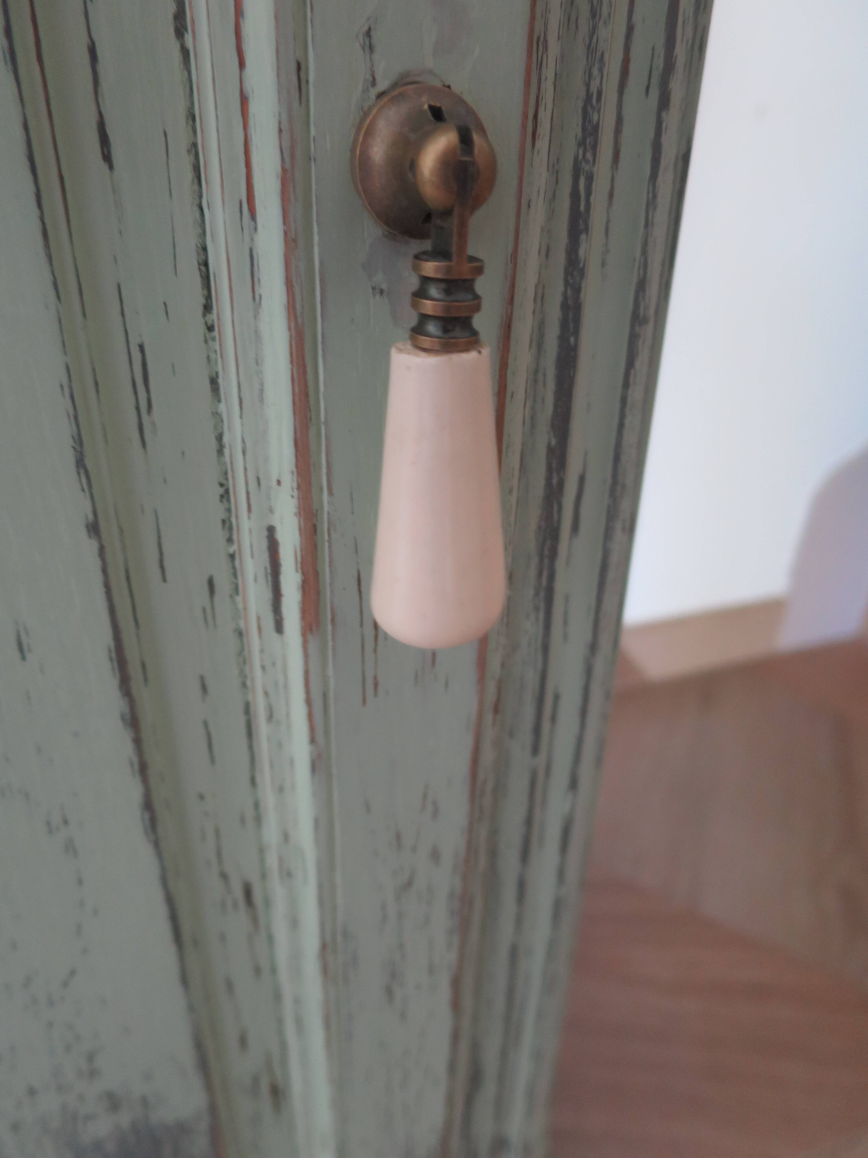 Vintage - Jam cupboard - Low sideboard - Rustic / Shabby chic - Solid wood