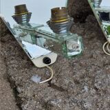 Pair of Murano mirror wall lights from the 50s