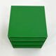 Green plastic 3-drawer chest by Simon Fussell for Kartell, 1970.