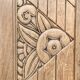Parisian cabinet wood raw 1930
