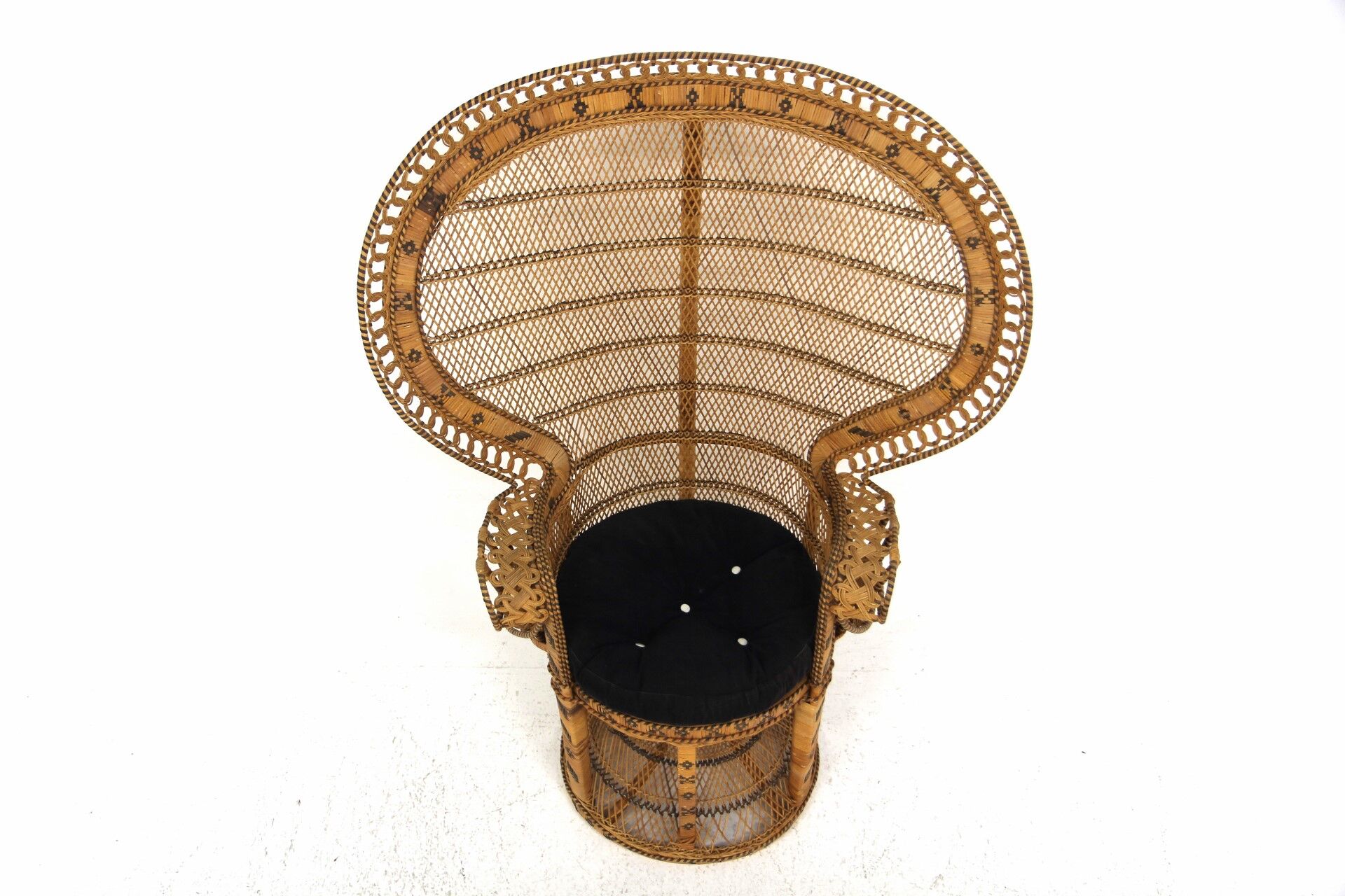 Armchair "Emmanuelle" in rattan, Sweden, 1980