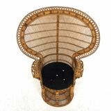 Armchair "Emmanuelle" in rattan, Sweden, 1980