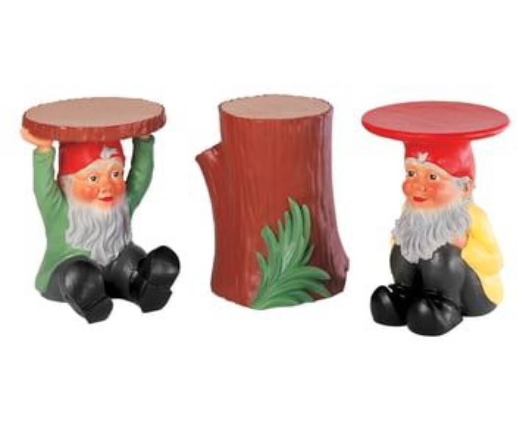 Lot of 3 Gnomes Kartell - Authentic Philippe Starck Ref.: QVBSF433