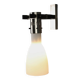 Vintage wall light in lacquered metal and glass, Italy, 1960s.