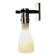 Vintage wall light in lacquered metal and glass, Italy, 1960s.