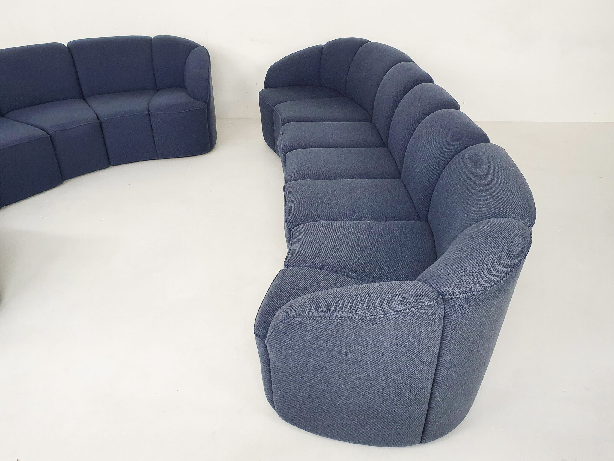 Large Walter Knoll Piccolino modular sofa, Germany 1960's