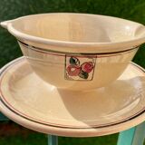 Saucier E.Charbonnier vintage porcelain
