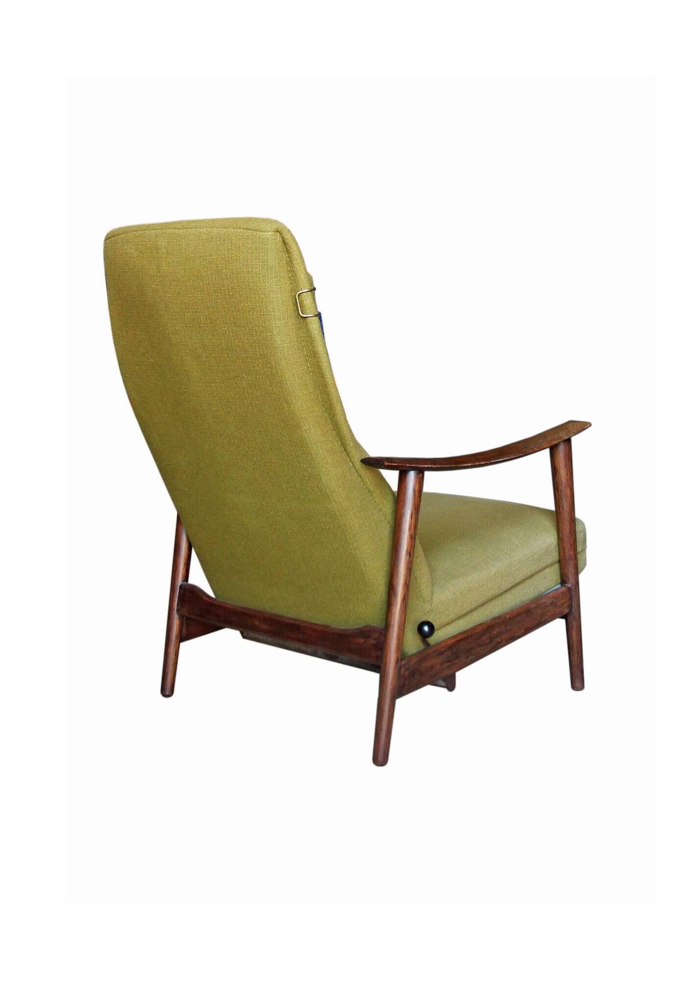"Combi Star" recliner chair, by Arnt Lande for Stokke Mobler (1962)