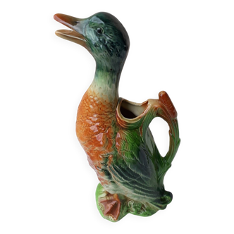 Pichet barbotine canard