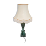 Lampe en albâtre de couleur verte des années 70