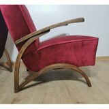 Fauteuils art déco par Jindrich Halabala