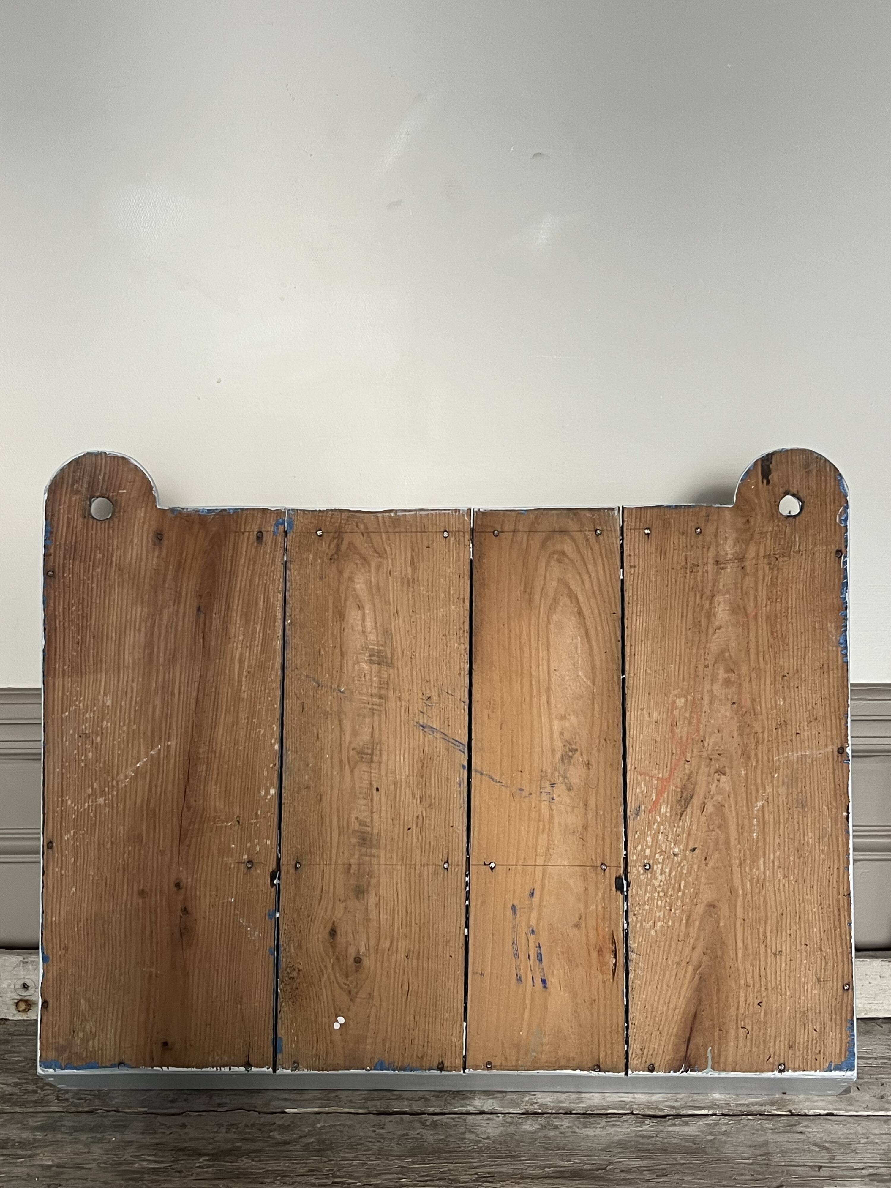 Wall-mounted dresser, old-fashioned kitchen