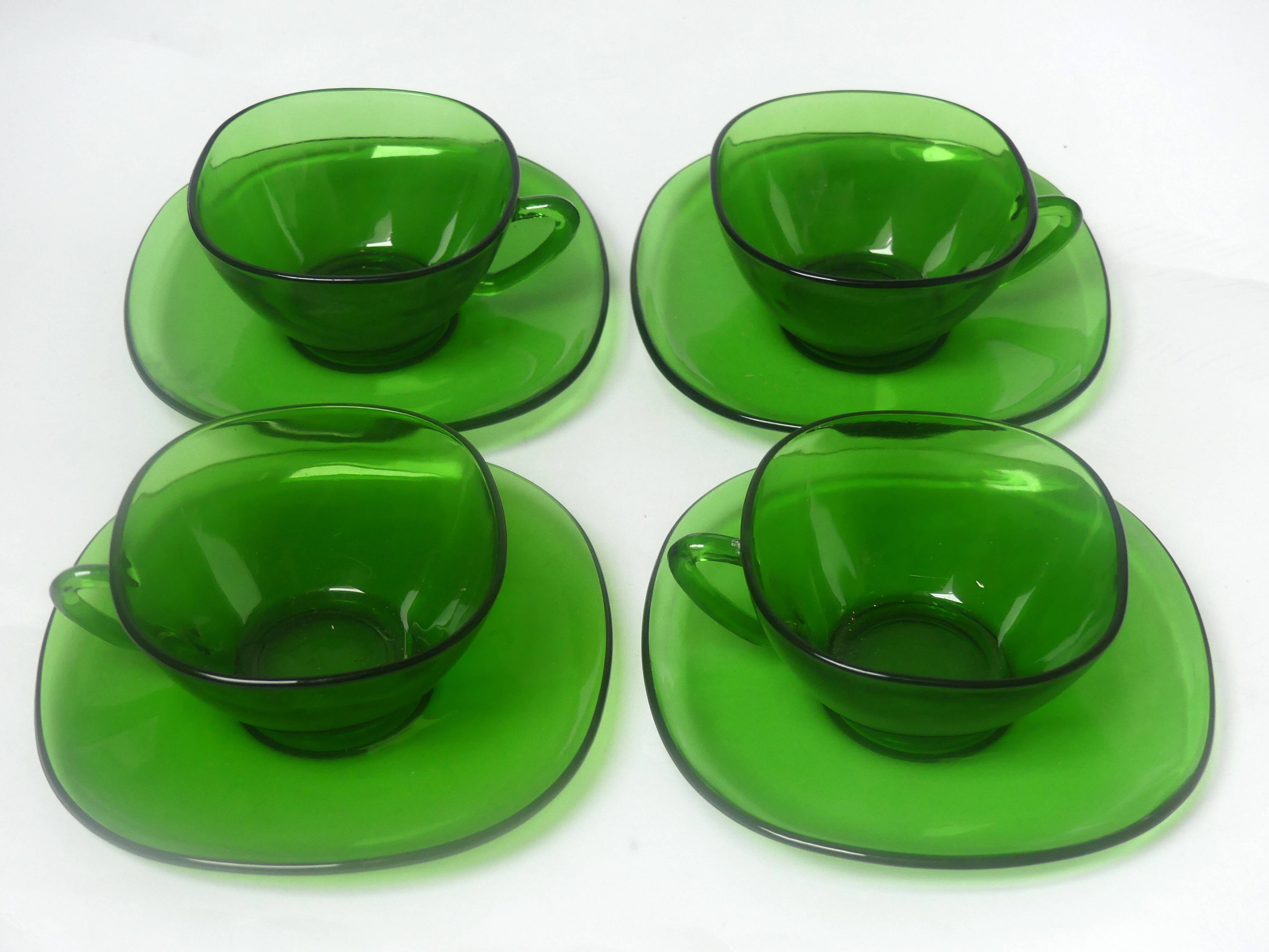 Vereco coffee cups with saucers