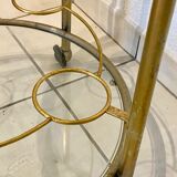 Round rolling table