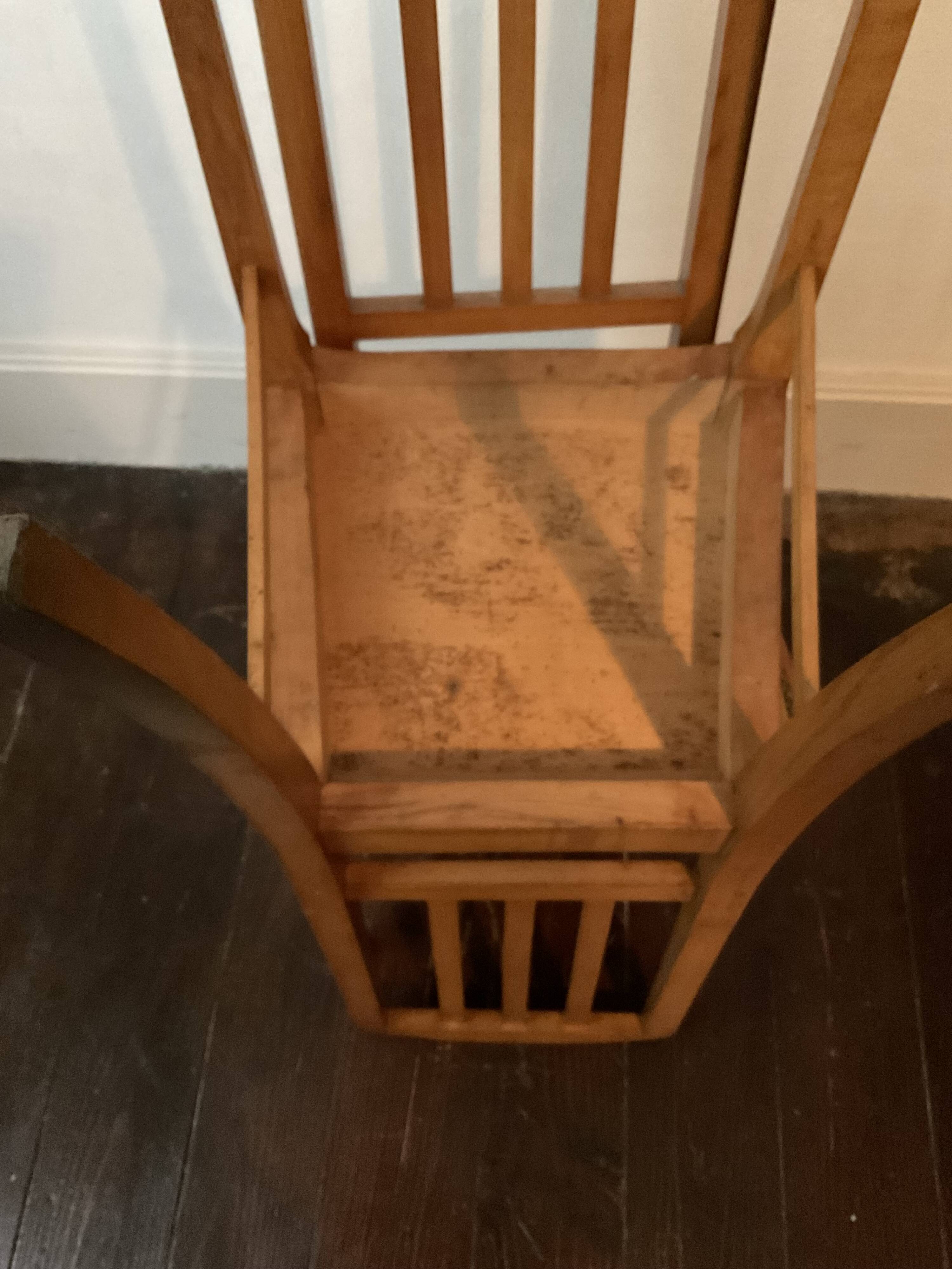 Pair of art deco chairs