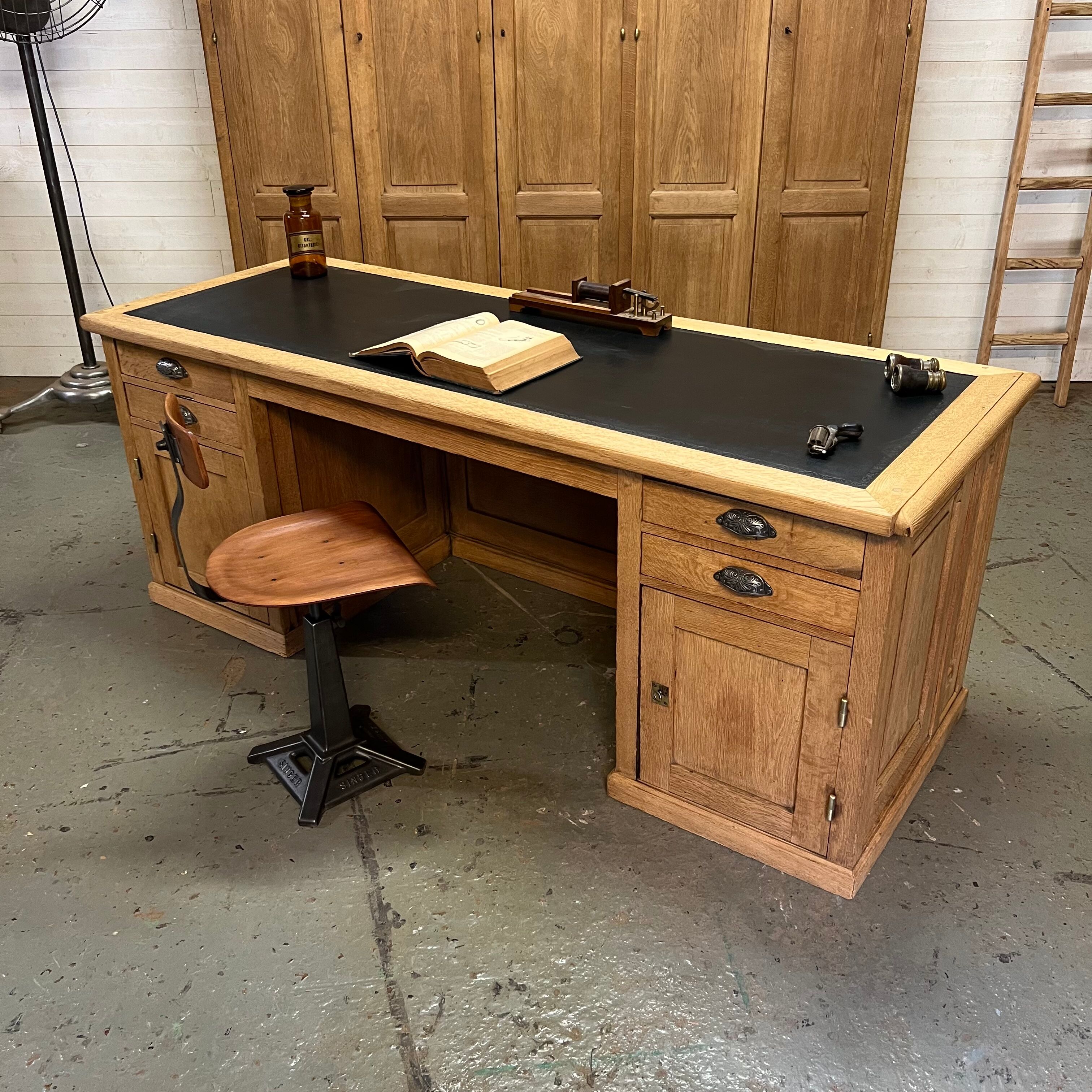 American law firm XIX th in raw oak