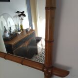 Bamboo mirror 94 x 71 cm