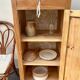 Parisian sideboard in raw wood