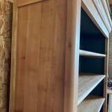 Cherry wood bookcase