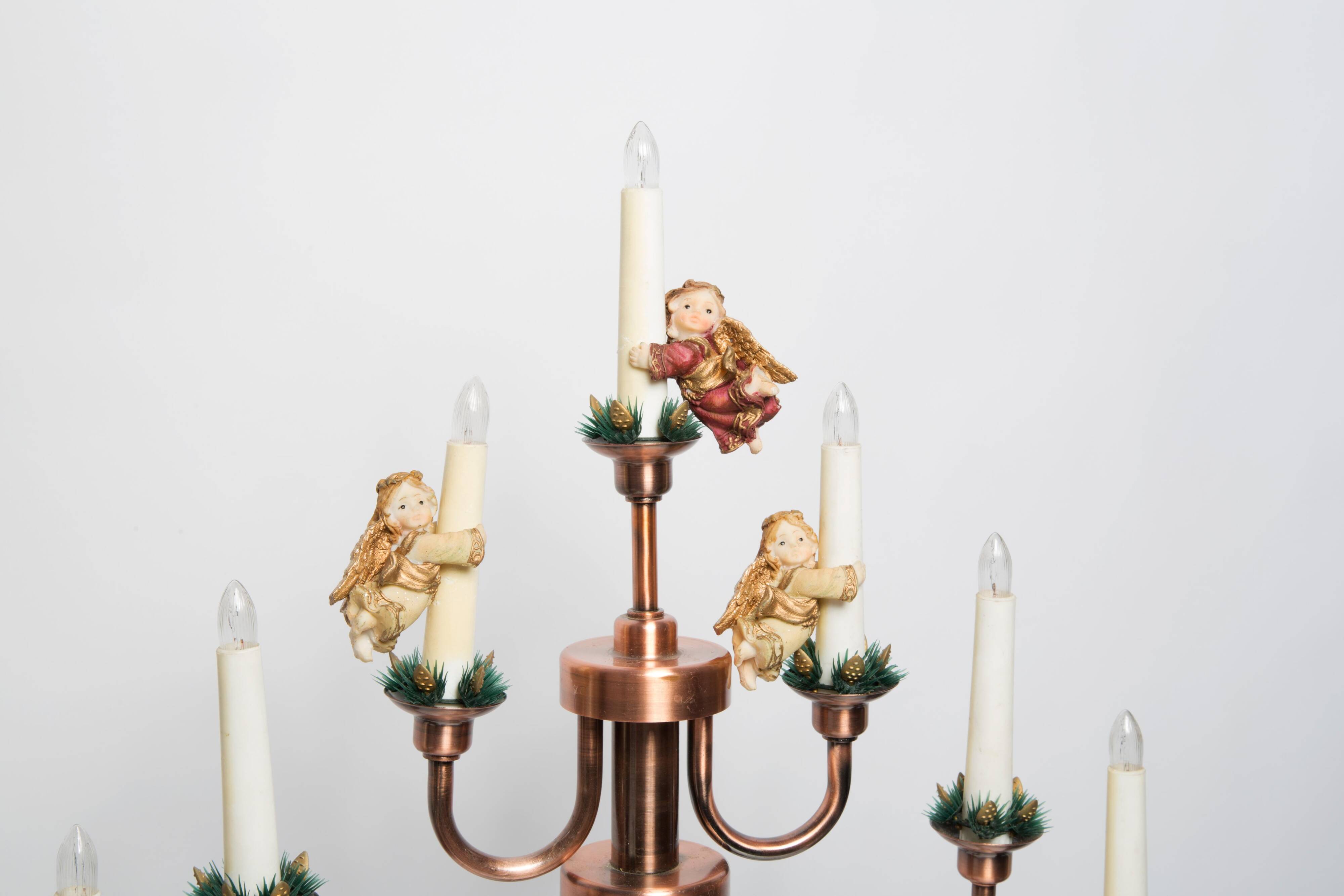 Lampe de table Mid Century White Angels