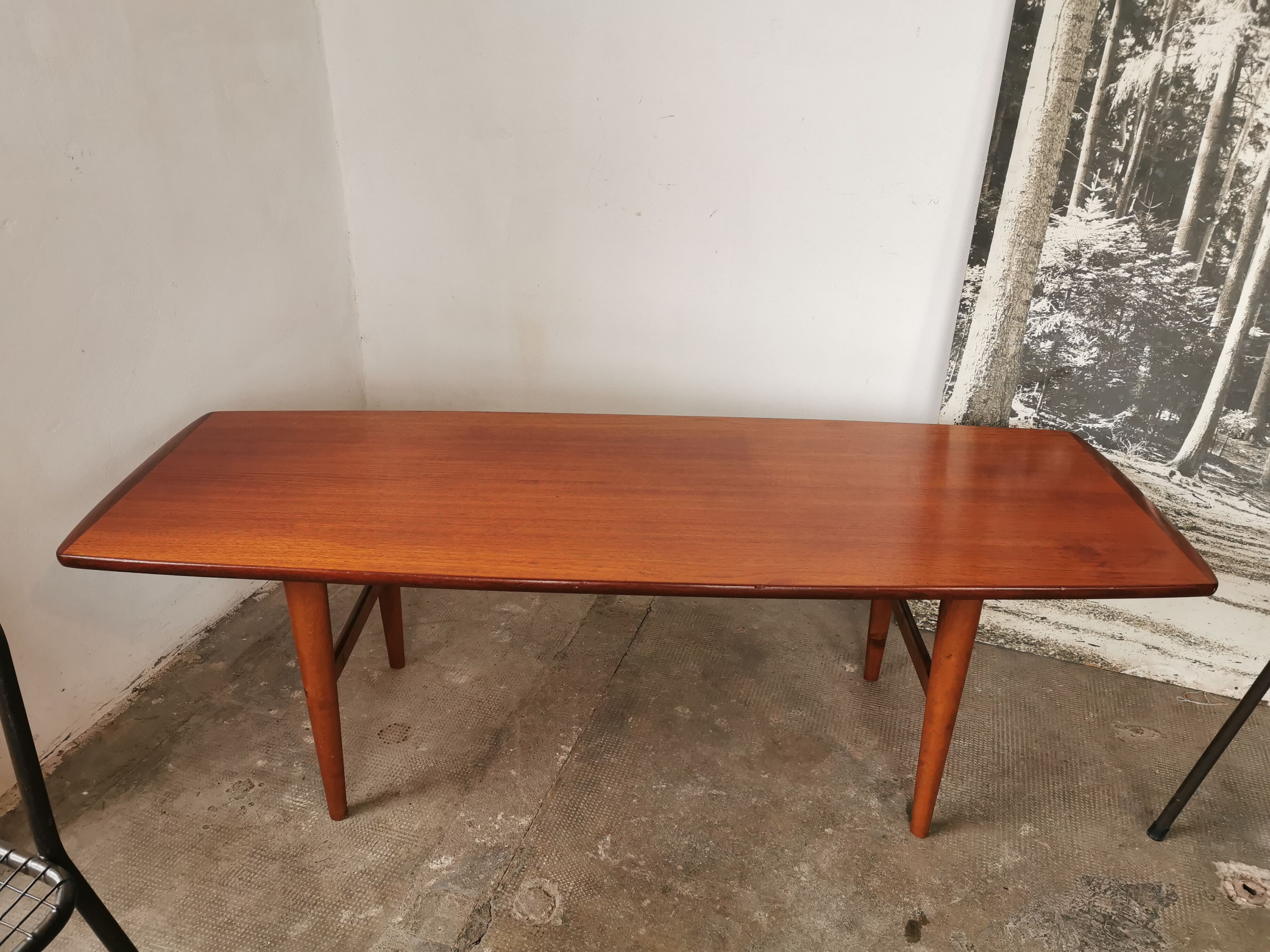 Scandinavian teak coffee table Alberts Tibro