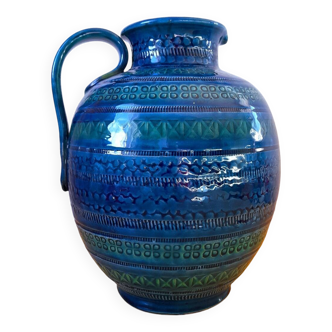 Italian ceramic vase Bitossi 1960