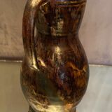 Pitcher in La Borne stoneware signed Lucien Talbot