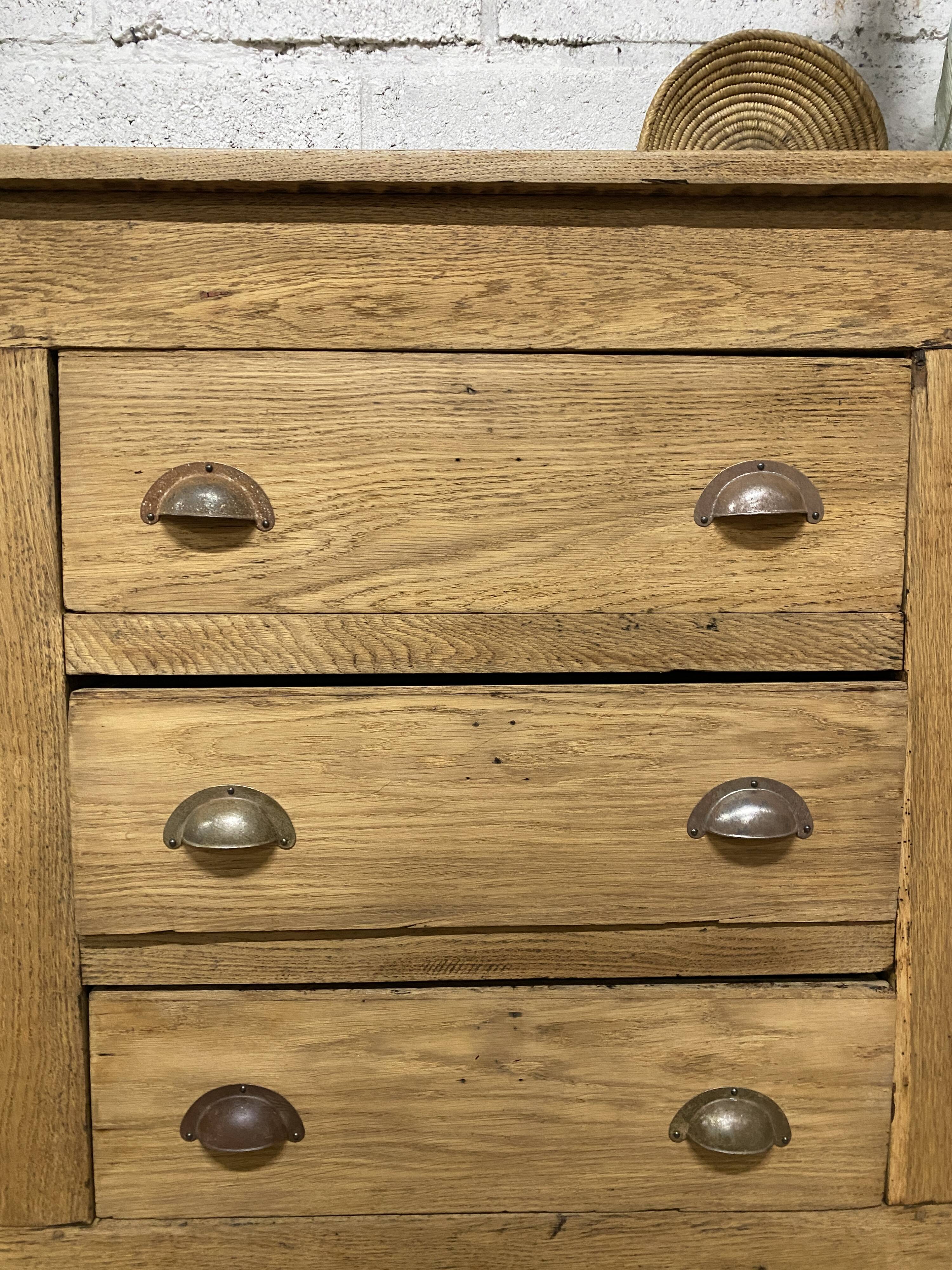 Oak enfilade, large sideboard