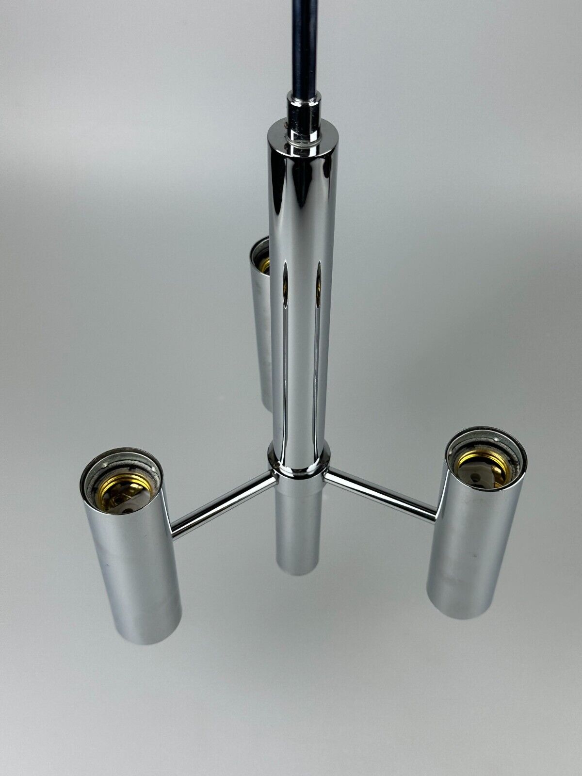 Lustre Spoutnik à 6 flammes des années 60 des années 70 par Hustadt Leuchten Allemagne