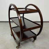 Art Deco service trolley no. 1157 by Thonet Debrecen 1930