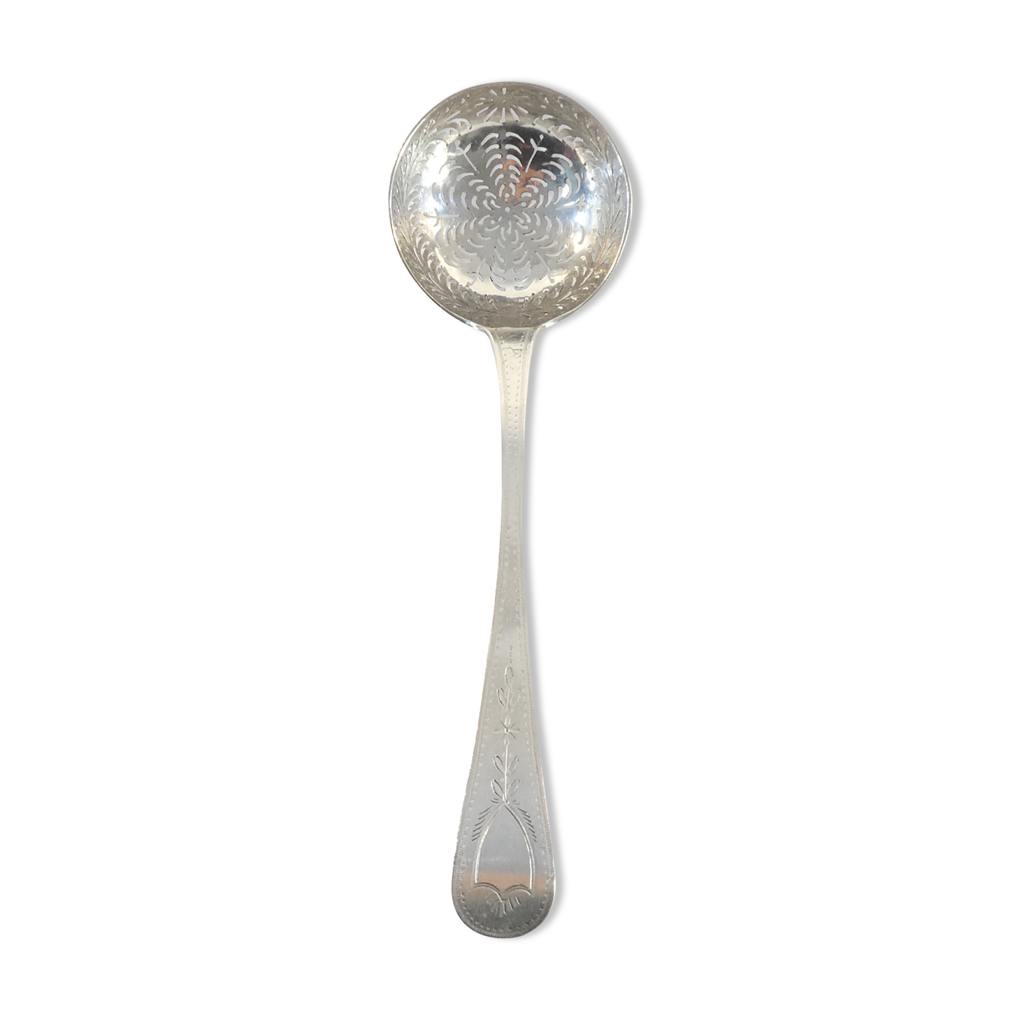 Solid Silver Sprinkler Spoon 1819-1838